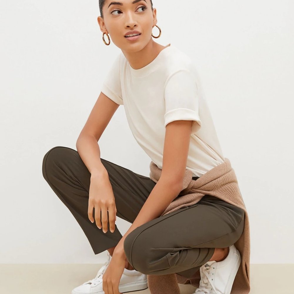 MM Lafleur The Colby Pant - OrigamiTech - Olive - 12